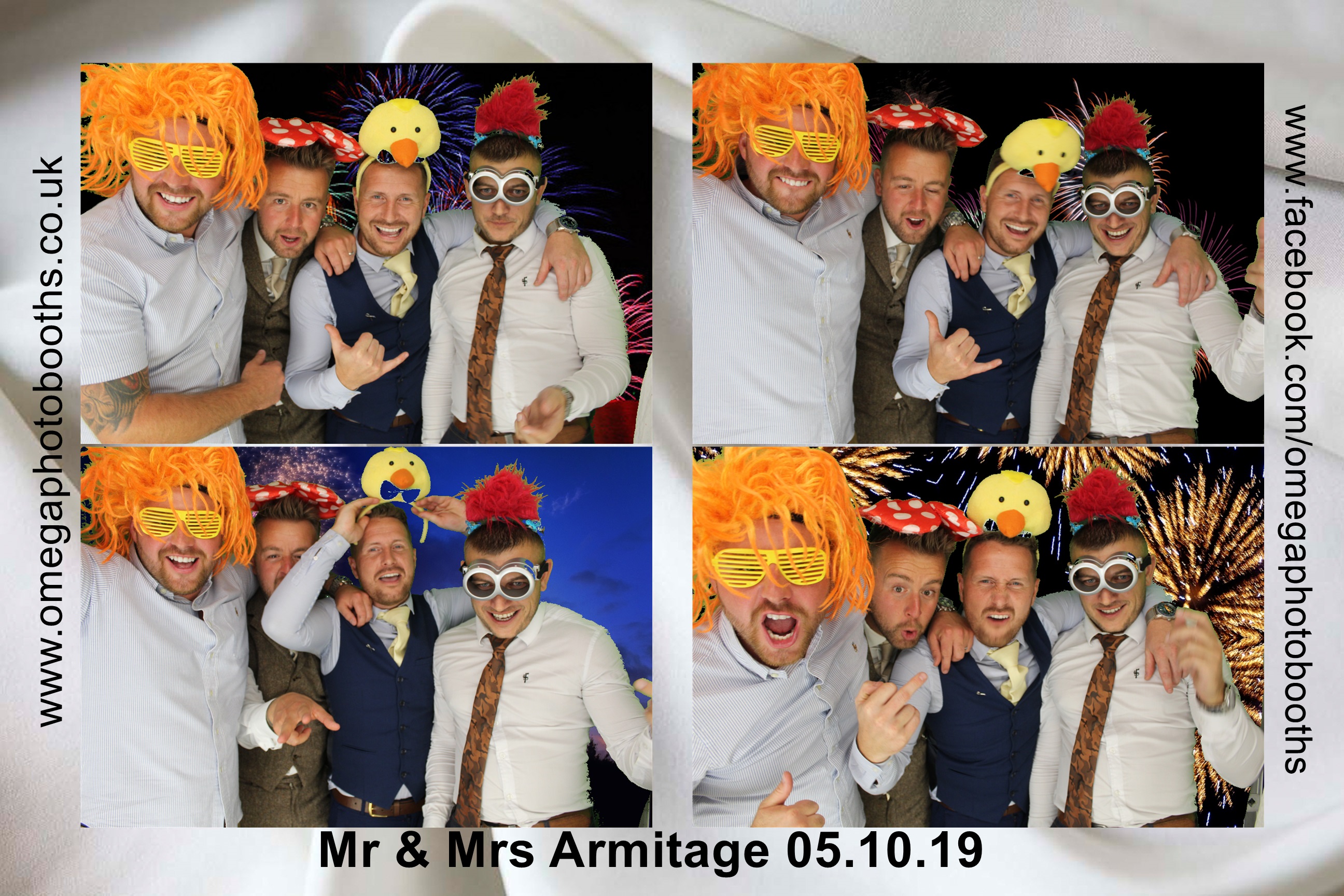 Mr & Mrs Armitage | View more photos from the event at gallery.omegaphotobooths.co.uk/u/Omega-Photobooths/Mr-Mrs-Armitage
